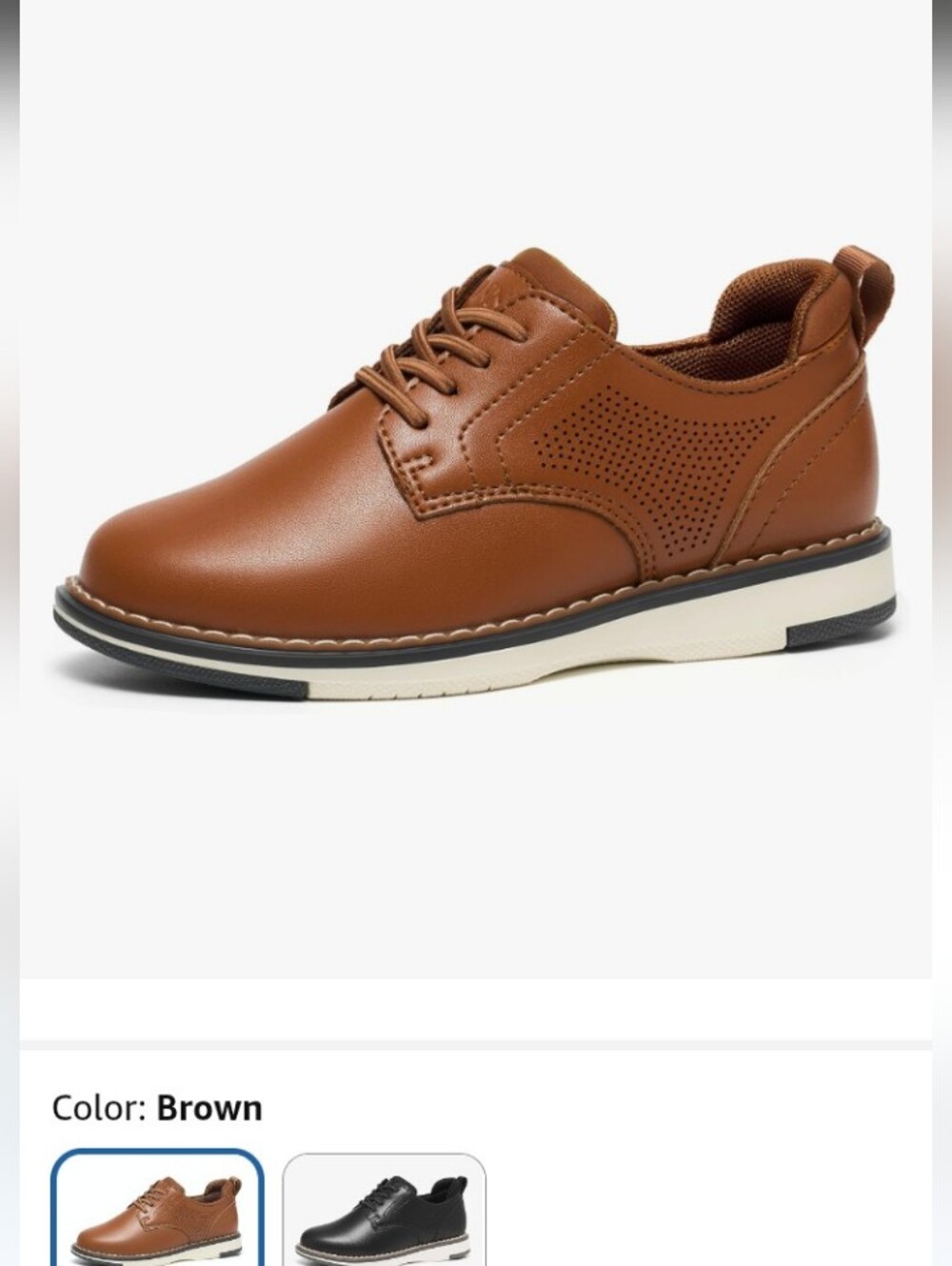 GINNI Boys Dress Shoes Casual...BIG BOY 7